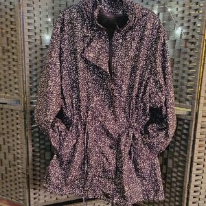 Anorak fleece lined Talson jacket with removeable hood, zip out lining 3X 30/32